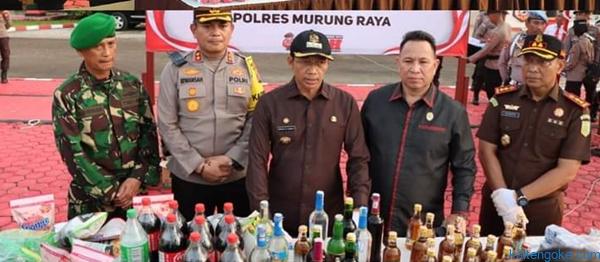 Pemusnahkan Barang Bukti Selama Pelaksanaan KRYD