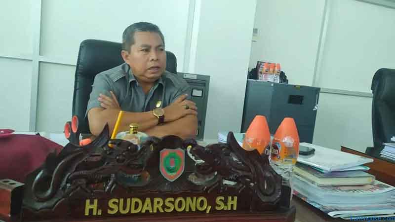 Wakil Ketua Komisi II DPRD Provinsi Kalimantan Tengah (Kalteng), Sudarsono.