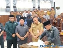Dewan Gelar Paripurna Penyampaian Nota Keuangan Raperda Perubahan