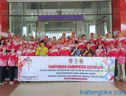 Kontingen Katingan Dilepas Ikuti HSP dan IBAB Kalteng