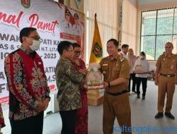 Bupati dan Wabup Katingan Periode 2018-2023 Berpamitan