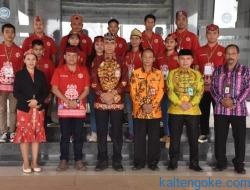 Sekda Katingan Lepas Keberangkatan Rombongan Tirta Yatra