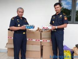 Bea Cukai Sita Rokok Ilegal di Palangka Raya