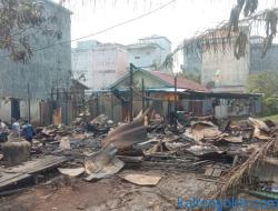 4 Rumah dan 1 Bangunan Walet Ludes Terbakar