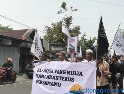 Aksi Bela Palestina Menggema di Kobar