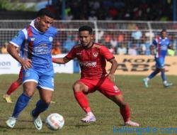 Kalteng Putra Tumbang di Laga Tandang