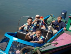 Program “Exercise Disaster Response” YBM PLN Sentuh Desa Kala’an di Waduk Riam Kanan