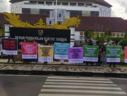 Krisis Iklim, Walhi Kalteng Gelar Aksi