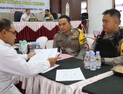 Tim Audit Polda Kalteng Kunjungi Polres Katingan