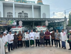 Pj. Bupati Katingan Serahkan Bantuan Mobil Ambulans