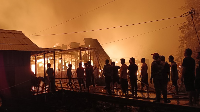 kawasan padat penduduk