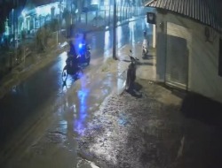 Hujan Lebat, Motor Barista Raib Digondol Maling 