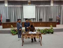 Dewan Gelar Paripurna Penyampaian LKPj Bupati 2023