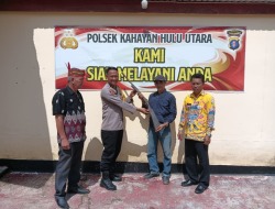 Warga Napoi Serahkan Senpi Rakitan