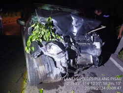 Sopir dan Kenek Truk Tewas Diseruduk Sigra
