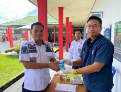 Sipir dan Warga Binaan Rutan Kapuas Dites Urine
