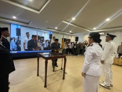 Pj Bupati Kapuas Kukuhkan Perpanjangan Masa Jabatan 171 Kades