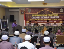 Pj Bupati Kapuas Buka Pelatihan Calon Dewan Hakim LPTQ