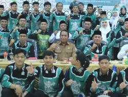 Pj Sekda Mura Lepas Kafilah Seni Qasidah XI di Palangka Raya