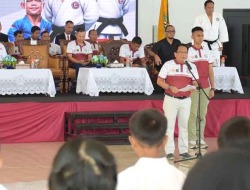 Pj Bupati Kapuas Buka Kejuaraan Judo 2024