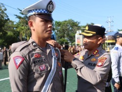 Kapolres Kapuas Pimpin Apel Gelar Pasukan Operasi Patuh Telabang
