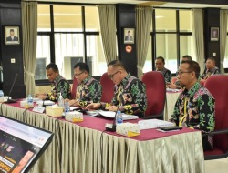 Pj Bupati Kapuas Hadiri Evaluasi Kinerja Penjabat Kepala Daerah