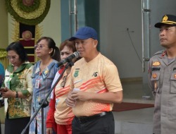 Sekda Lepas Kontingen Pra Popnas Kapuas