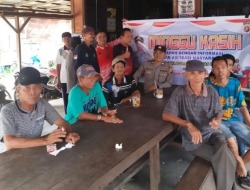 Jaga Kamtibmas, Polsek Kapuas Murung Gelar Minggu Kasih