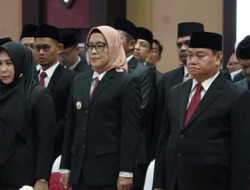 Hera Hadiri Pelantikan Empat Pj Bupati