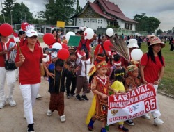 Ribuan Peserta Tunjukkan Kreativitas di Karnaval Anak TK PAUD