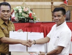 Pj Sekda Hadiri Paripurna Pengesahan KUA dan PPAS