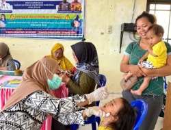 PIN Polio Jekan Raya Capai Target
