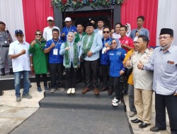 Diiringi Konvoi, Pasangan Iswanti-Mistius Daftar ke KPU