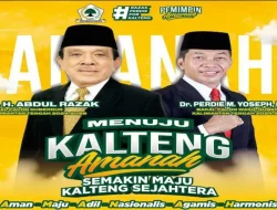 Partai Golkar Berikan Rekomendasi Razak-Perdie di Pilkada Kalteng