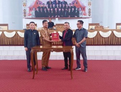 DPRD-Pemkab Seruyan Tanda Tangan Nota Kesepakatan Perubahan KUA-PPAS 2024