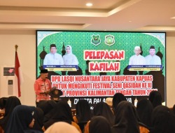 Kafilah LASQI Nusantara Jaya Ikuti FSQ Tingkat Provinsi