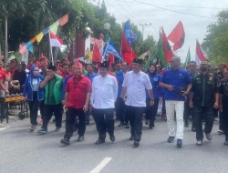 Diusung Empat Parpol, Wiyatno-Dodo Mendaftar ke KPU