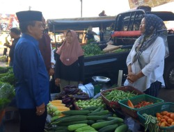 Blusukan ke Pasar, Abdul Razak Serap Aspirasi Pedagang