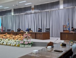 DPRD Barito Utara Rapat Paripurna II Penyampaian Pemandangan Umum Fraksi
