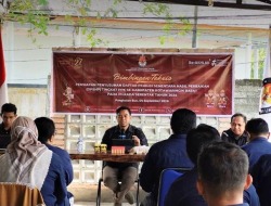 KPU Gelar Bimtek Bagi PPK se-Kobar, Persiapan Penyusunan DPSHP