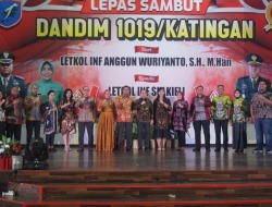 Pj Bupati Hadiri Lepas Sambut Dandim 1019/Katingan