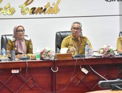 Pj Wali Kota Palangka Raya Ikuti Rakor Pengendalian Inflasi 2024