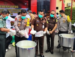 Mantap! 50,6 Kg Sabu Gagal Beredar di Kalteng