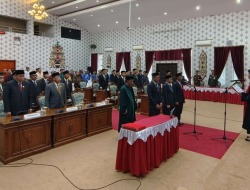 Pimpinan DPRD Katingan Masa Jabatan 2024-2029 Dilantik