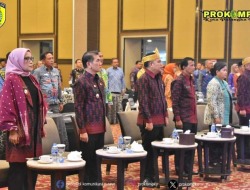 Pj Wali Kota Palangka Raya Hadiri Raker Komisariat Wilayah V Apeksi