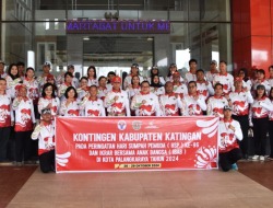 Kontingen Katingan Dilepas Ikuti Upacara Hari Sumpah Pemuda di Palangka Raya