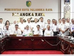 Pj Wali Kota Palangka Raya Terima Kunjungan Ombudsman RI