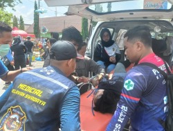 Banyak Warga Pingsan di Jalan Sehat Hari Pahlawan