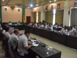 Pemkab Katingan Bahas Pembangunan Jalan Tumbang Sanamang menuju Nanga Pinoh