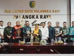 Pemko Palangka Raya Terima Kunjungan Komisi I DPRD Barito Kuala